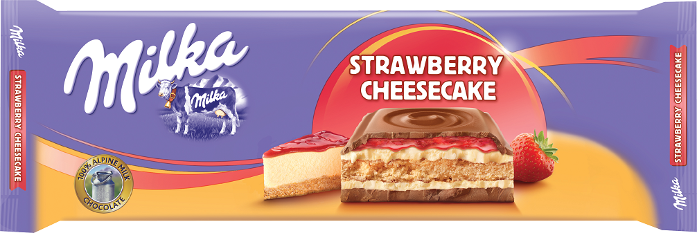 Milka Mmmax - Strawberry Cheesecake 300g