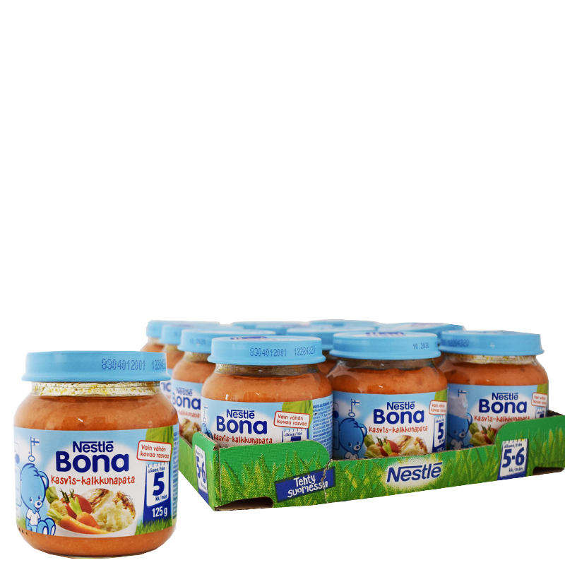 Grönsaker med kalkon 12-pack - 50% rabatt
