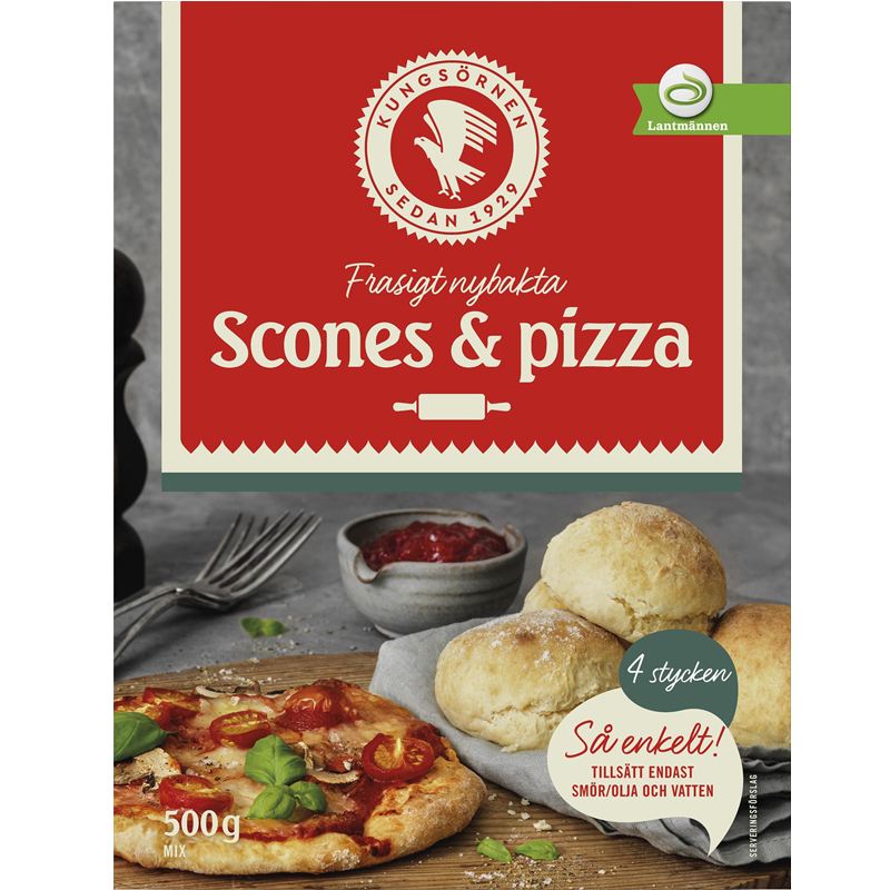 Scones & Pizzamix - 25% rabatt