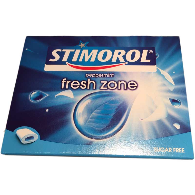 Tuggummi Peppermint fresh zone - 60% rabatt