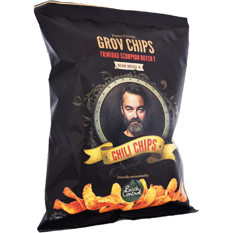 Chips Chili "Trinidad Scorpion Butch" 150g - 50% rabatt
