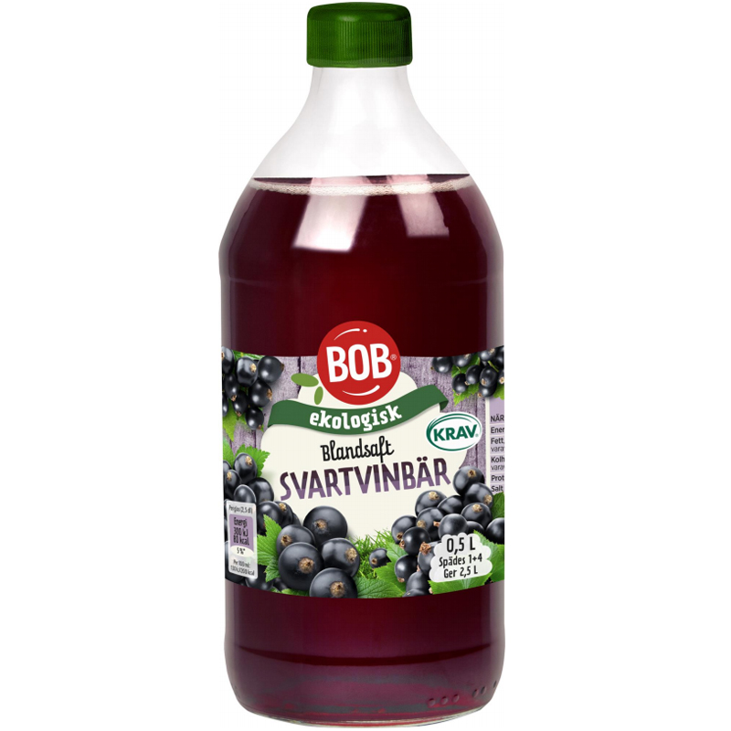 Blandsaft Svartvinbär 500ml - 33% rabatt
