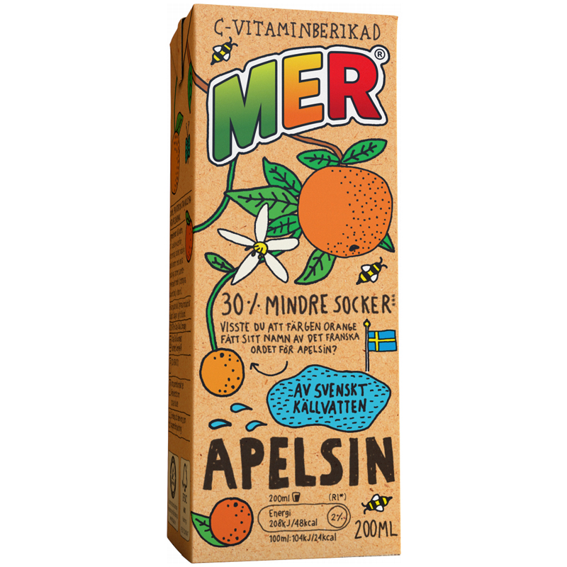 Fruktdryck Apelsin 200ml - 39% rabatt
