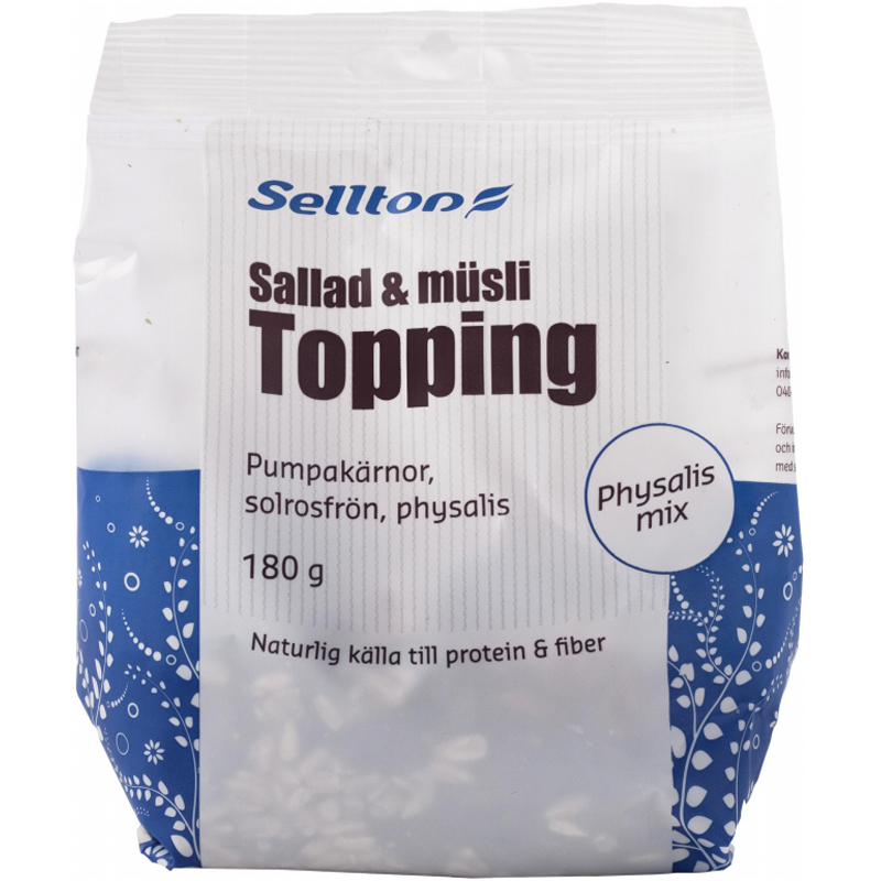 Müslitopping Pumpakärnor, Solrosfrön & Physalis 180g - 61% rabatt