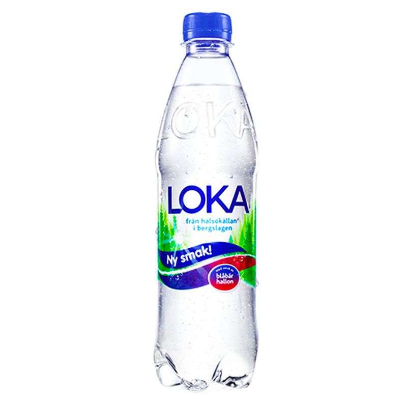 Kolsyrat Vatten Blåbär & Hallon 330ml - 44% rabatt