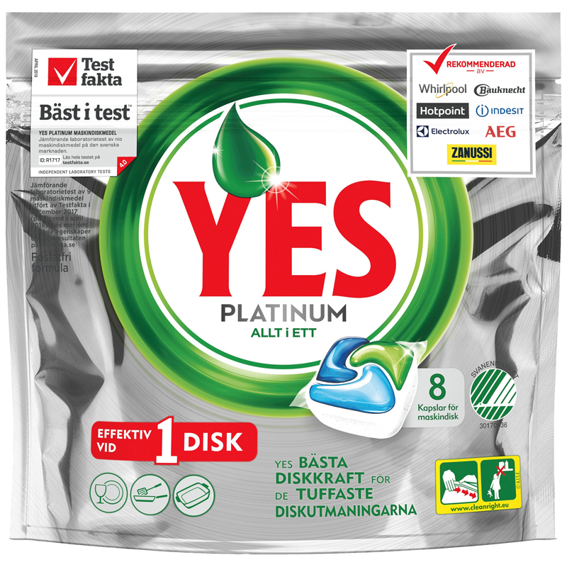 Yes Platinum Maskindisk - 33% rabatt