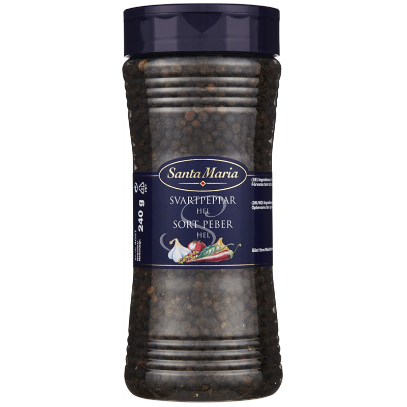 Svartpeppar Hel XL 240g - 58% rabatt