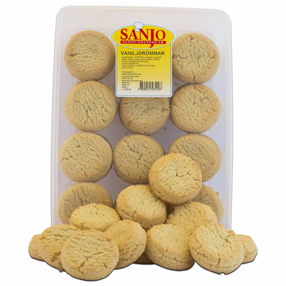 Vaniljdrömmer 350g