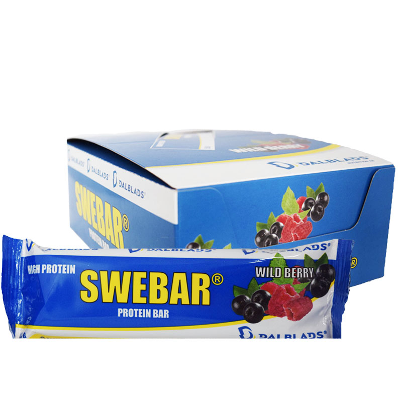 Hel Låda Proteinbars "Wild Berry" 20 x 55g - 57% rabatt