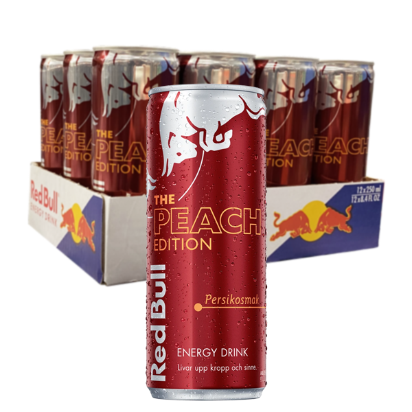 Red Bull Peach Edition 25 cl x 12 st