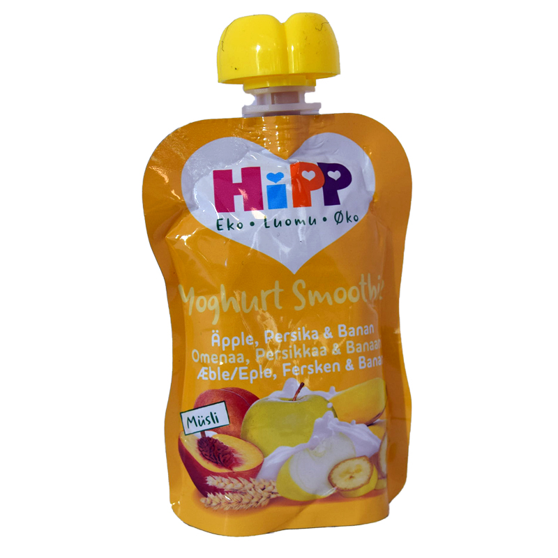 Yoghurtsmoothie Äpple, Persika & Banan 90g - 66% rabatt