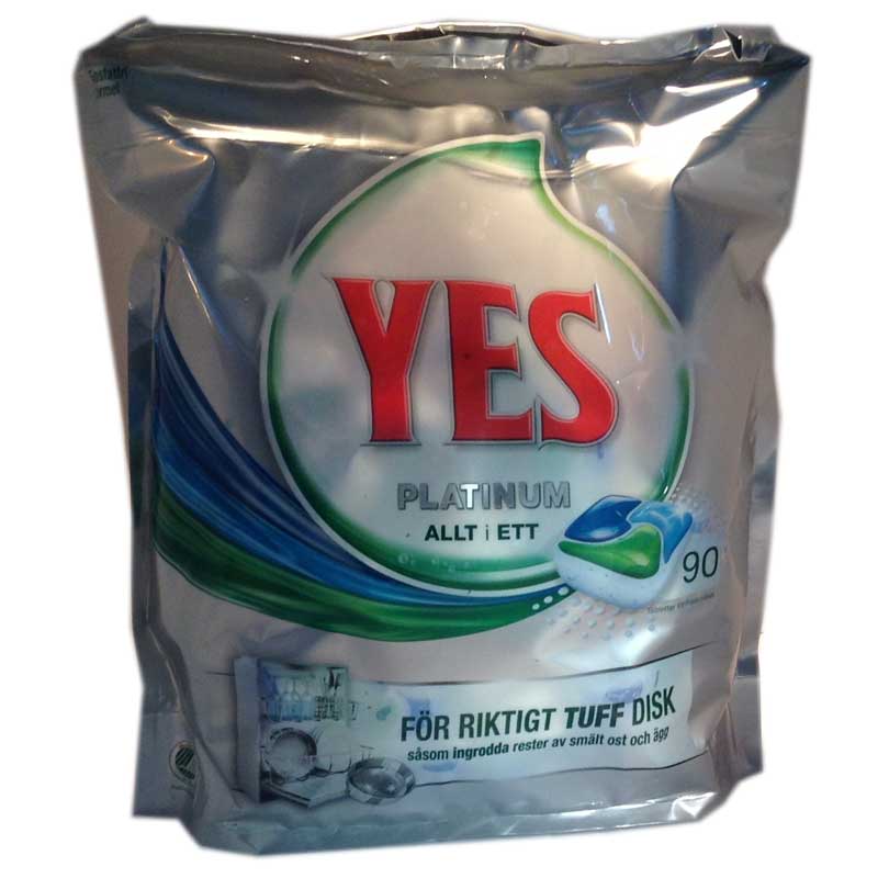 Disktabletter Yes platinum 90-pack - 34% rabatt