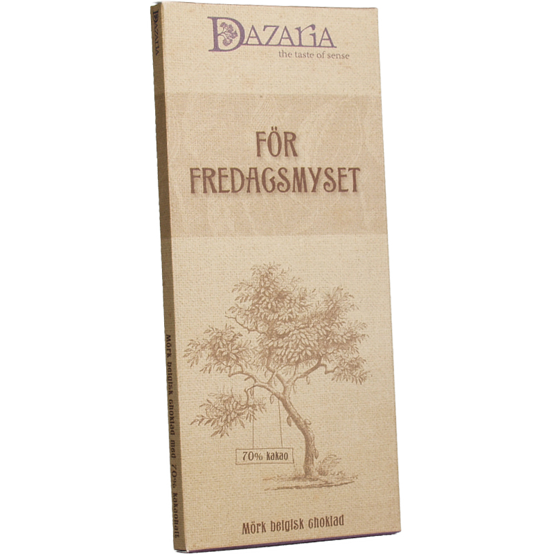 Mörk Choklad ”För Fredagsmyset” 90g - 90% rabatt