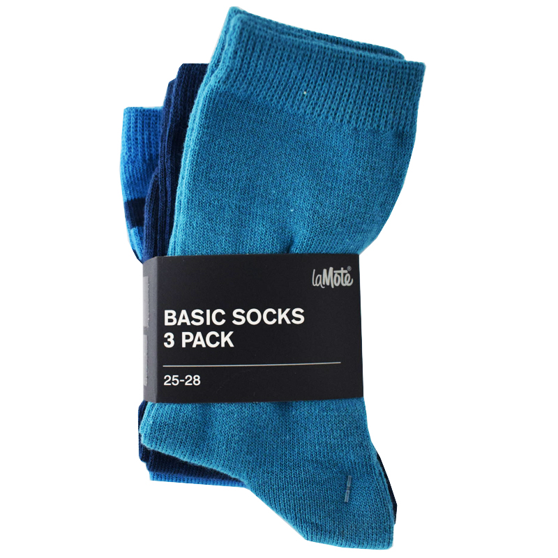 Strumpor Barn Blå Mix 3-pack 25-28 - 34% rabatt