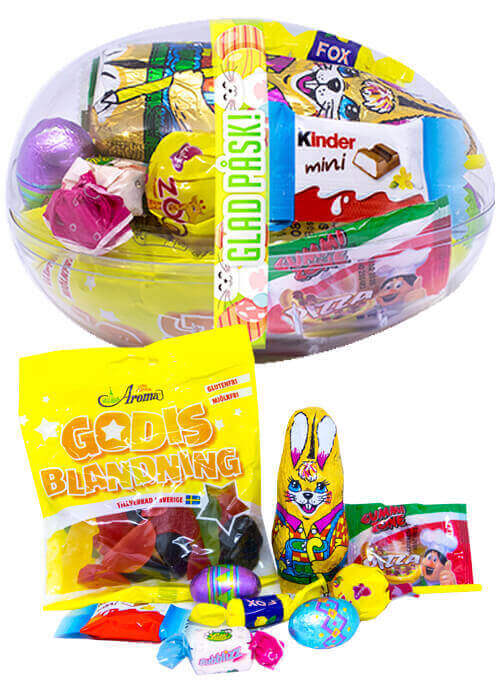 Påskägg fyllt 165g