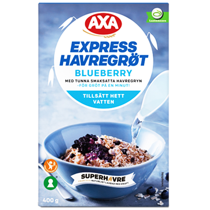 Snabbgröt "Blueberry" 400g - 50% rabatt