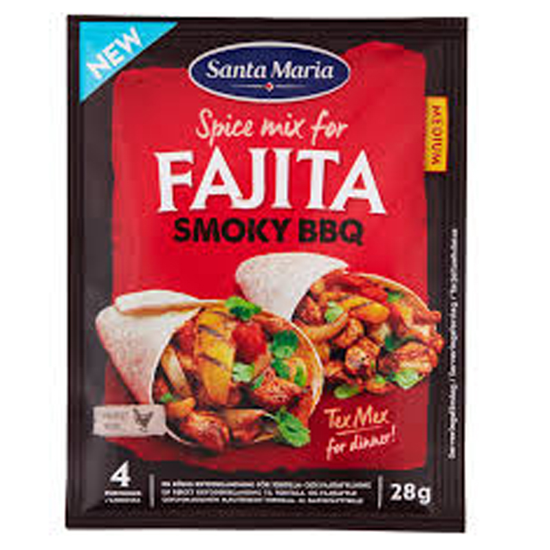 Kryddmix "Fajita Smoky BBQ" 28g - 20% rabatt