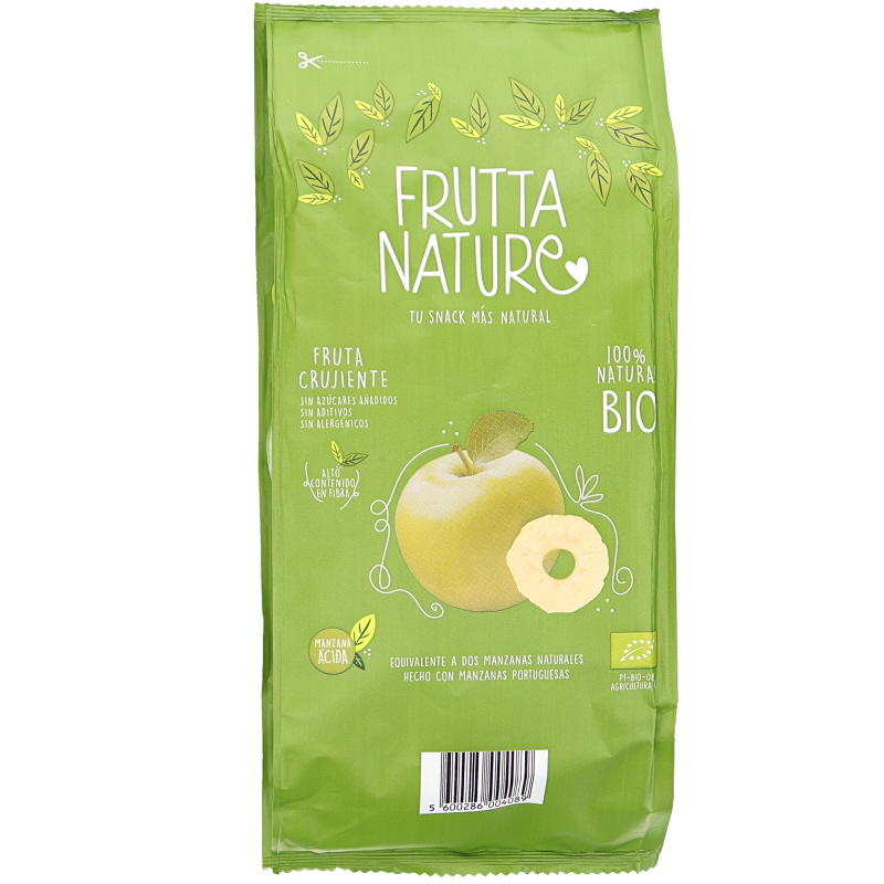 Fruktchips Syrligt Äpple Eko - 24% rabatt