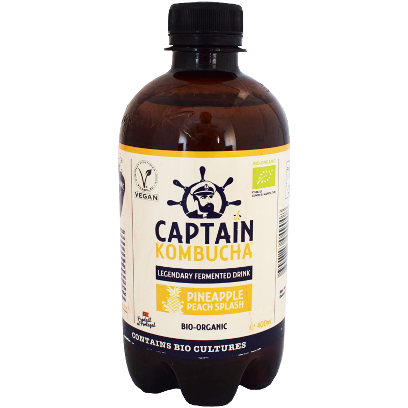 Captain Kombucha Ananas & aprikos - 21% rabatt