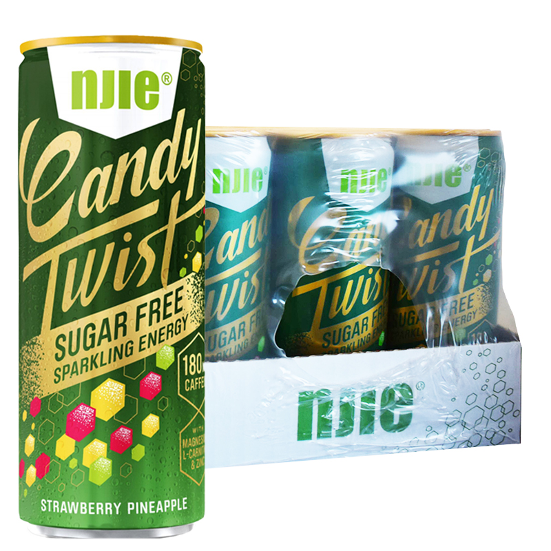 Hel Låda Energidryck "Candy Twist" 12 x 330ml - 54% rabatt