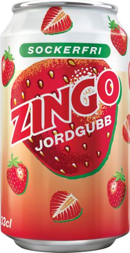 Zingo Jordgubb Sockerfri 33cl