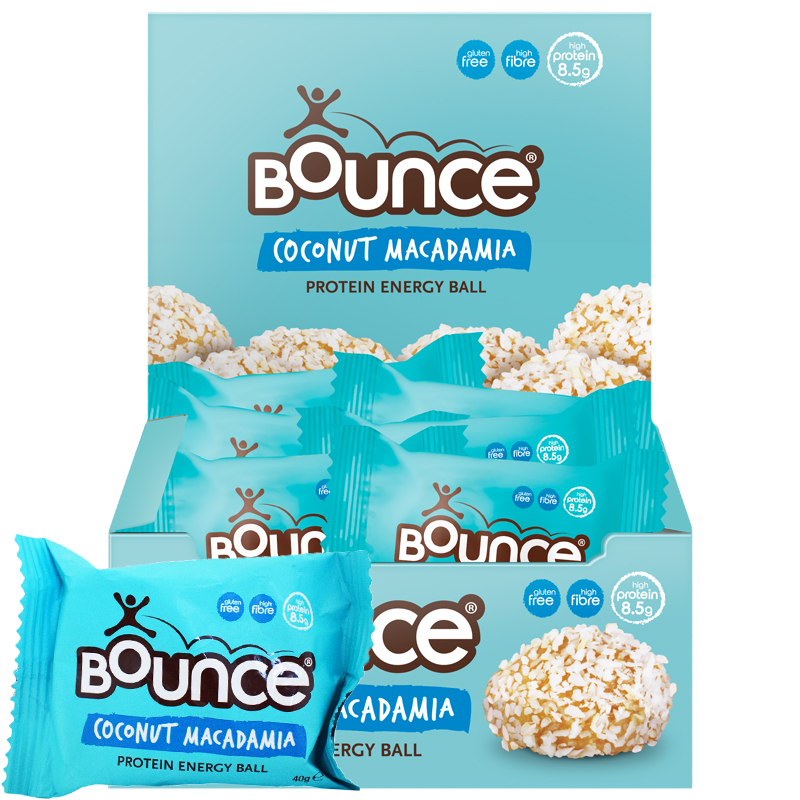 Proteinbollar Coconut Macadamia Energy 12-pack - 42% rabatt