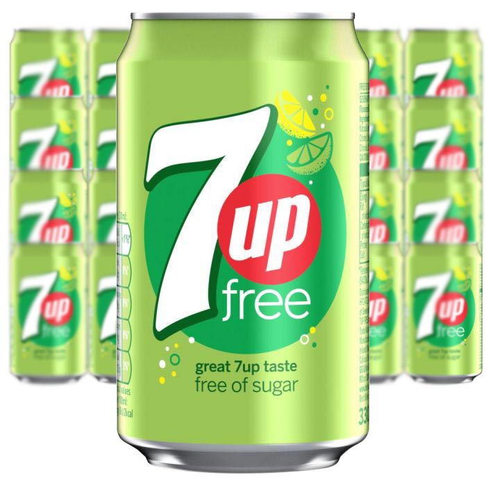 7-UP Free - 33cl x 24 st