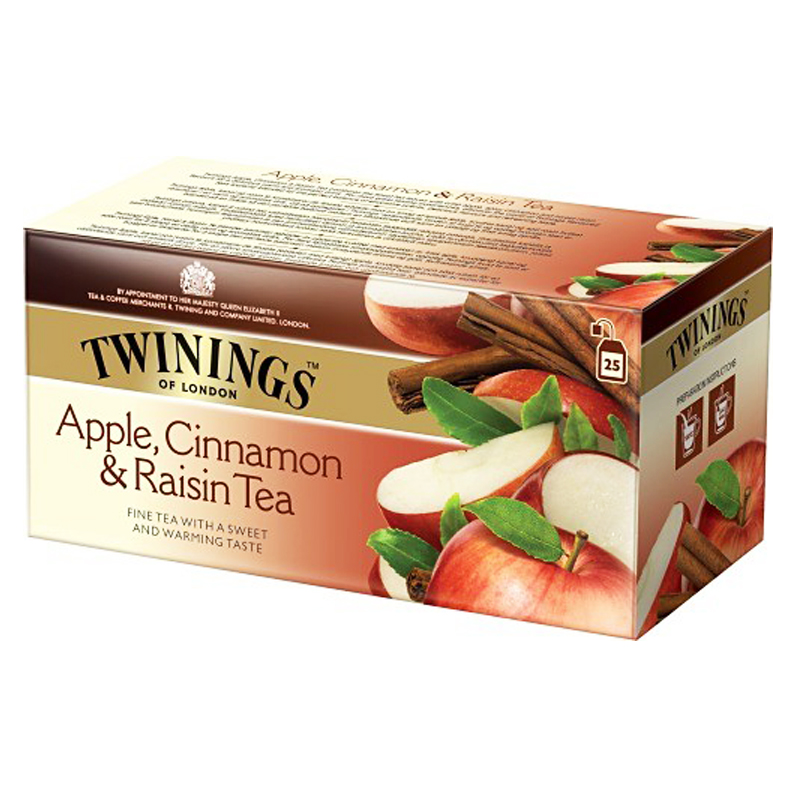 Svart Te Äpple, Kanel & Russin 25-pack - 50% rabatt