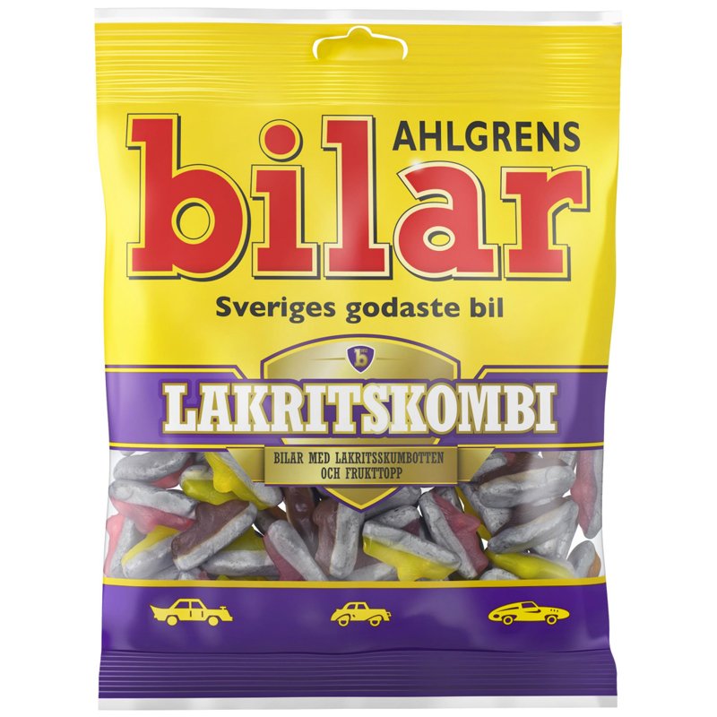 Godis "Lakritskombi" 130g - 46% rabatt