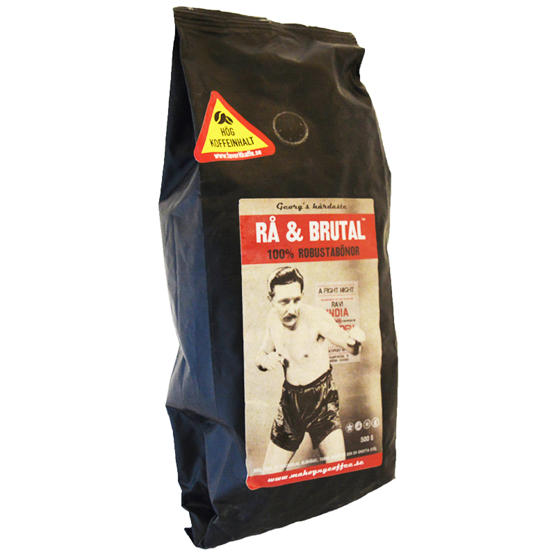 Kaffebönor "Rå & Brutal" 500g - 61% rabatt
