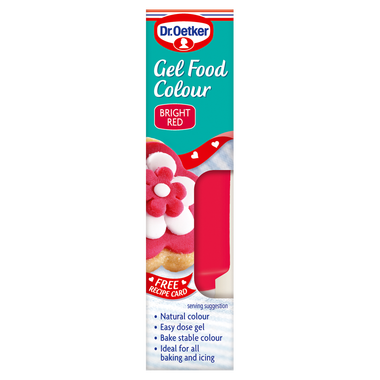 Dr. Oetker Gel Food Colour Red 10g