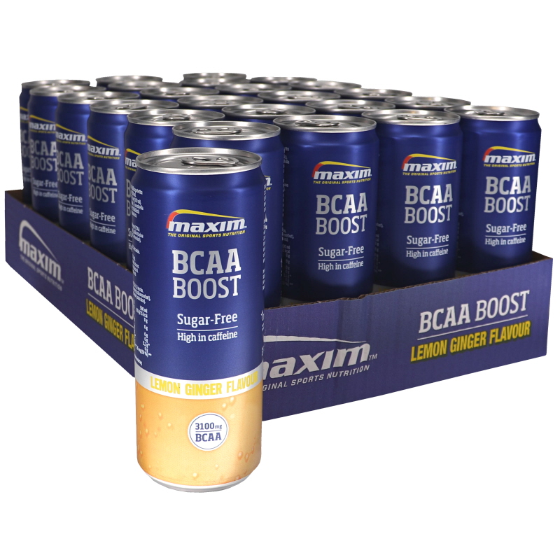 Hel Platta BCAA Lemon & Ginger 24 x 330ml - 50% rabatt