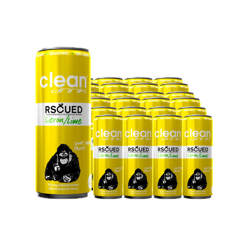 Funktionsdryck Citron & Lime 24-pack - 58% rabatt