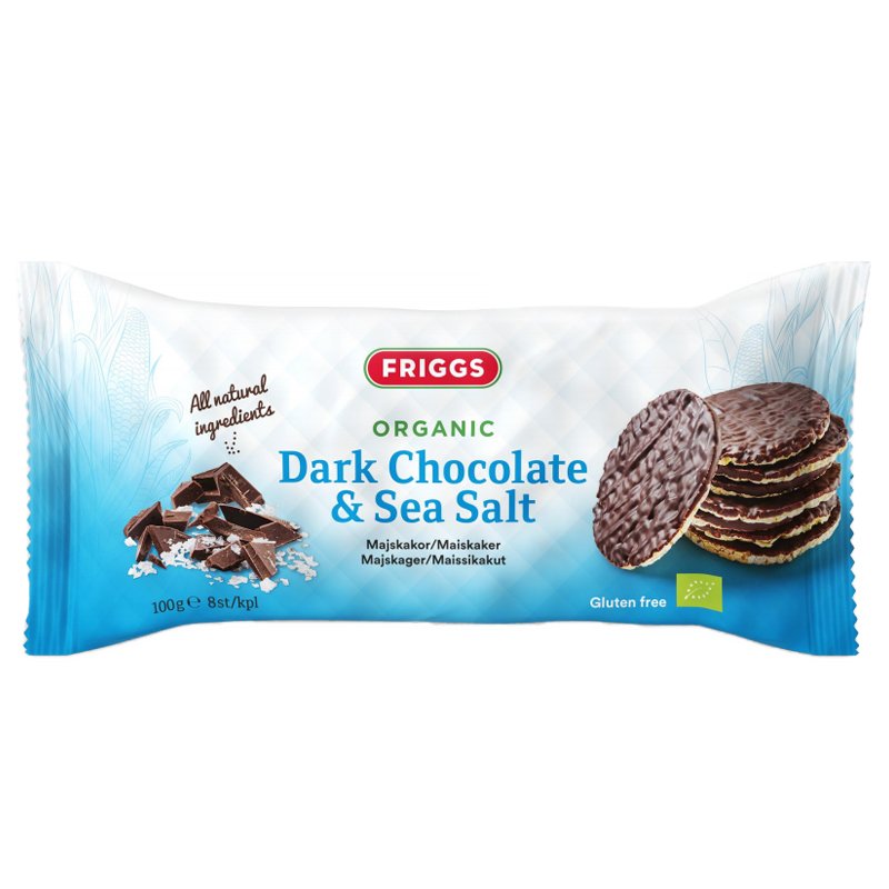 Eko Majskakor Dark Chocolate & Sea Salt - 47% rabatt
