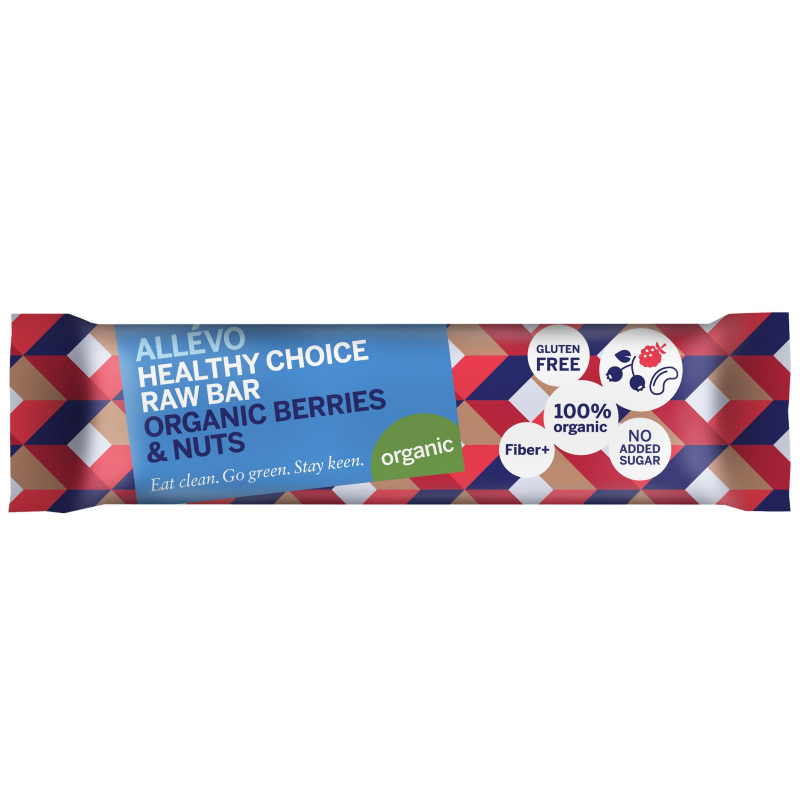 Rawbar "Berries & Nuts" 40g - 74% rabatt