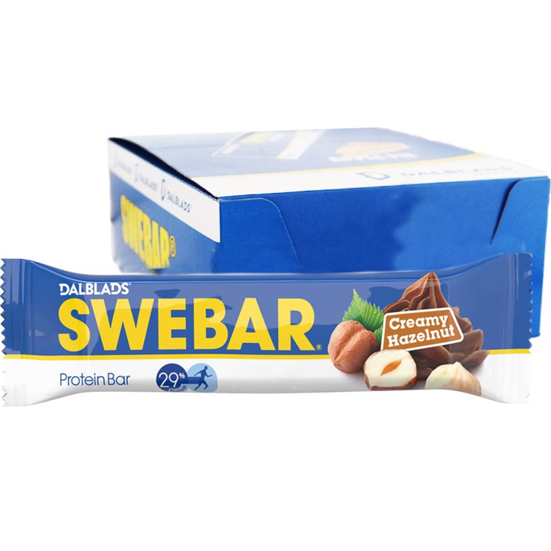 Proteinbars Krämig Hasselnöt 20-pack - 47% rabatt