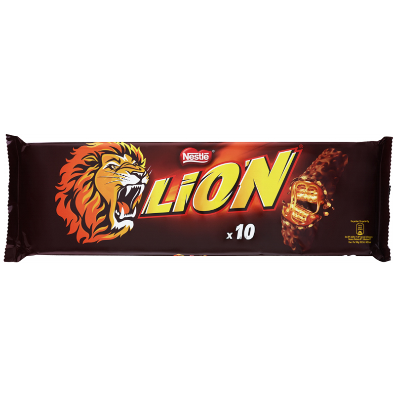 Godisbars "Lion" 10 x 42g - -26% rabatt