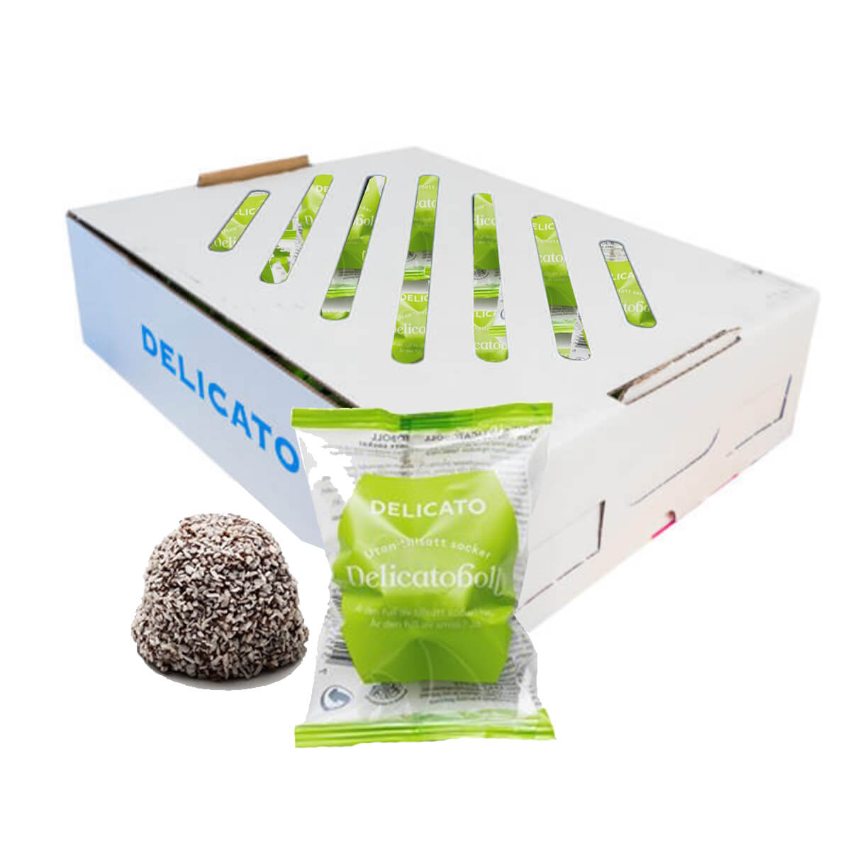 Delicatoboll Utan tillsatt socker 50 st