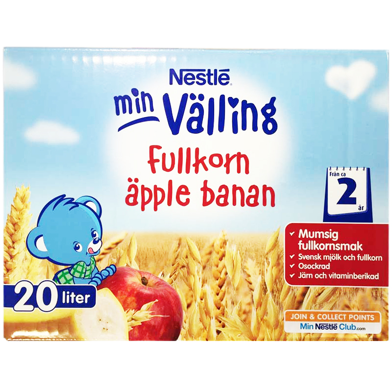 Välling Fullkorn Äpple & Banan 3kg - 39% rabatt