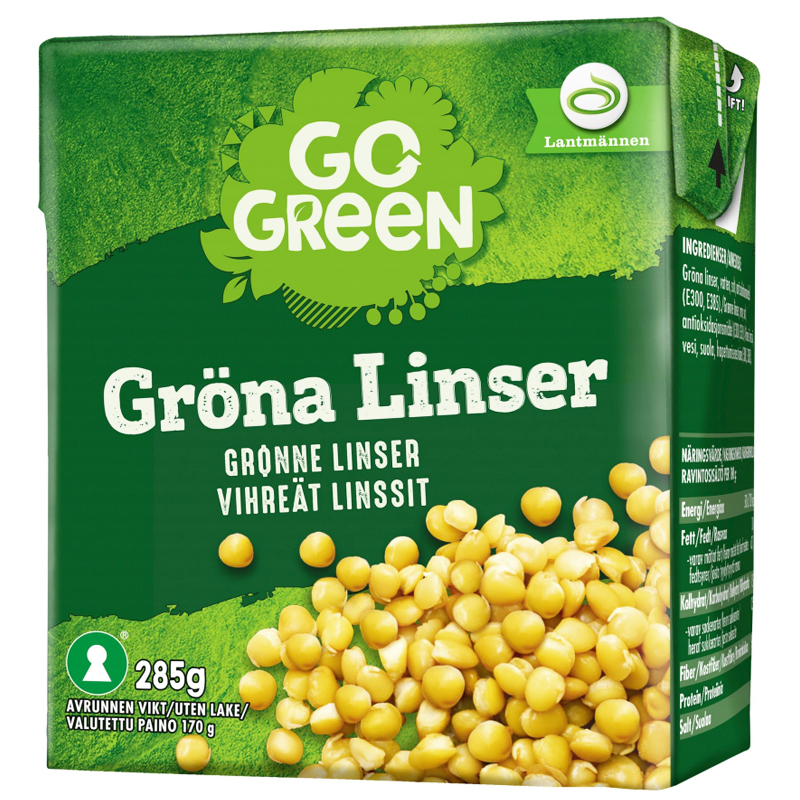 Gröna Linser - 54% rabatt