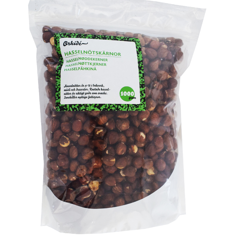 Hasselnötter 1kg - 27% rabatt
