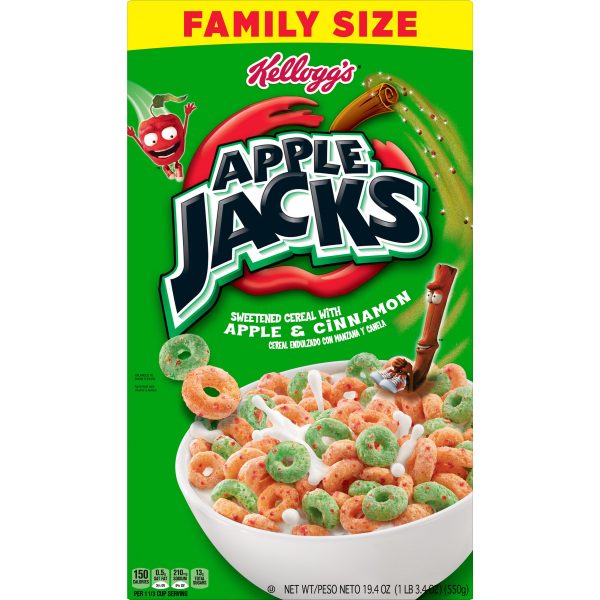 Kelloggs Apple Jacks 550g