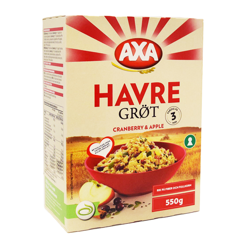 Havregröt Tranbär & Äpple - 87% rabatt