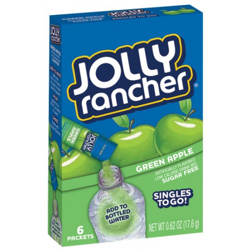 Jolly Rancher Singles to Go 6 pack - Green Apple