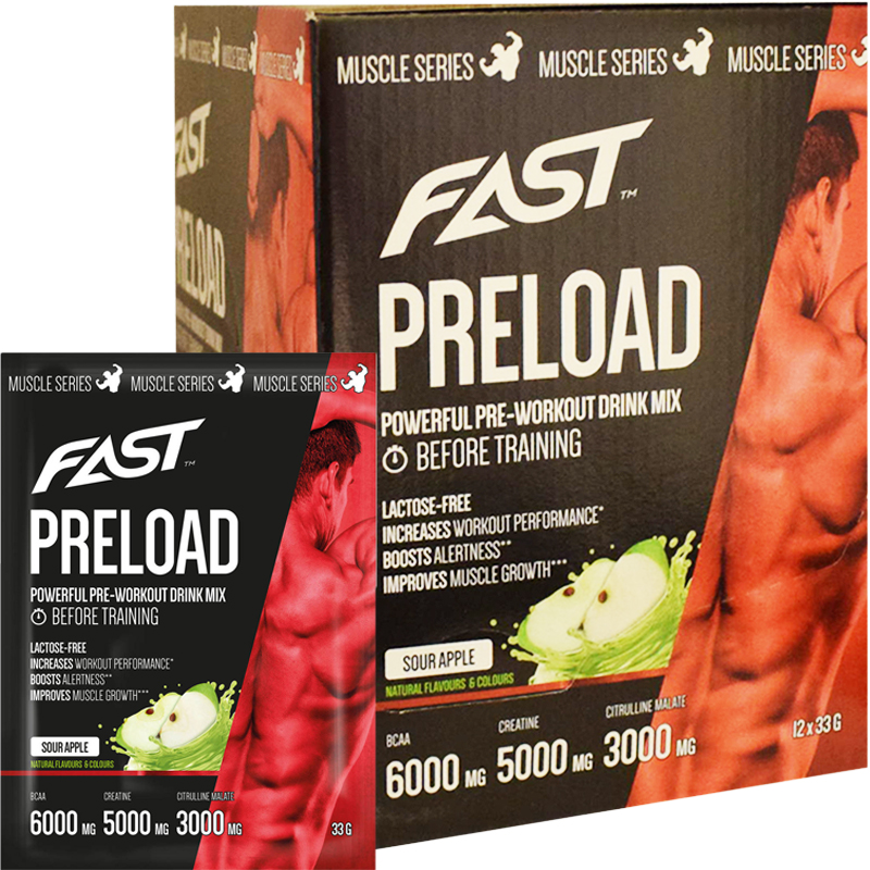Hel låda FAST Preload Äpple - 76% rabatt