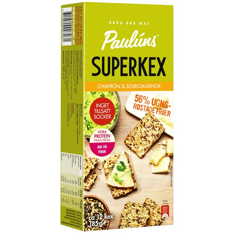 Frökex Chiafrön & Solroskärnor - 33% rabatt