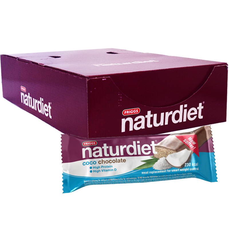 Hel Låda Mealbar "Coco Chocolate" 18 x 58g - 63% rabatt