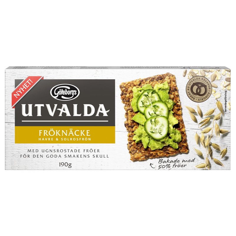 Fröknäcke Havre & Solrosfrön - 30% rabatt
