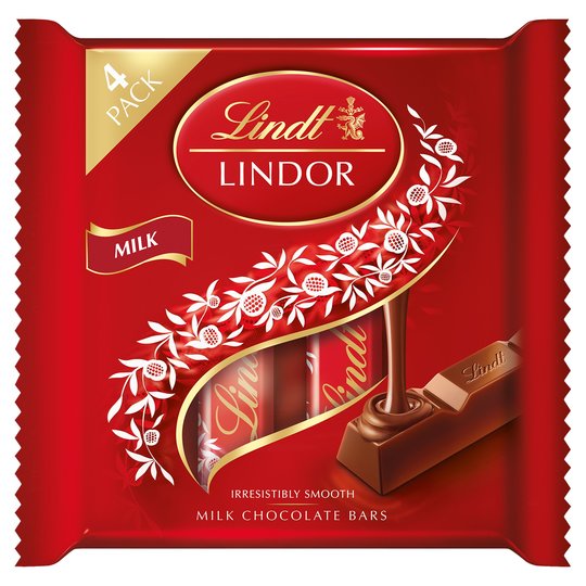 Lindor Milk Chocolate Bars 100g