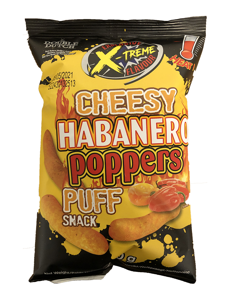 Double Dutch Habanero Cheese Poppers 40g